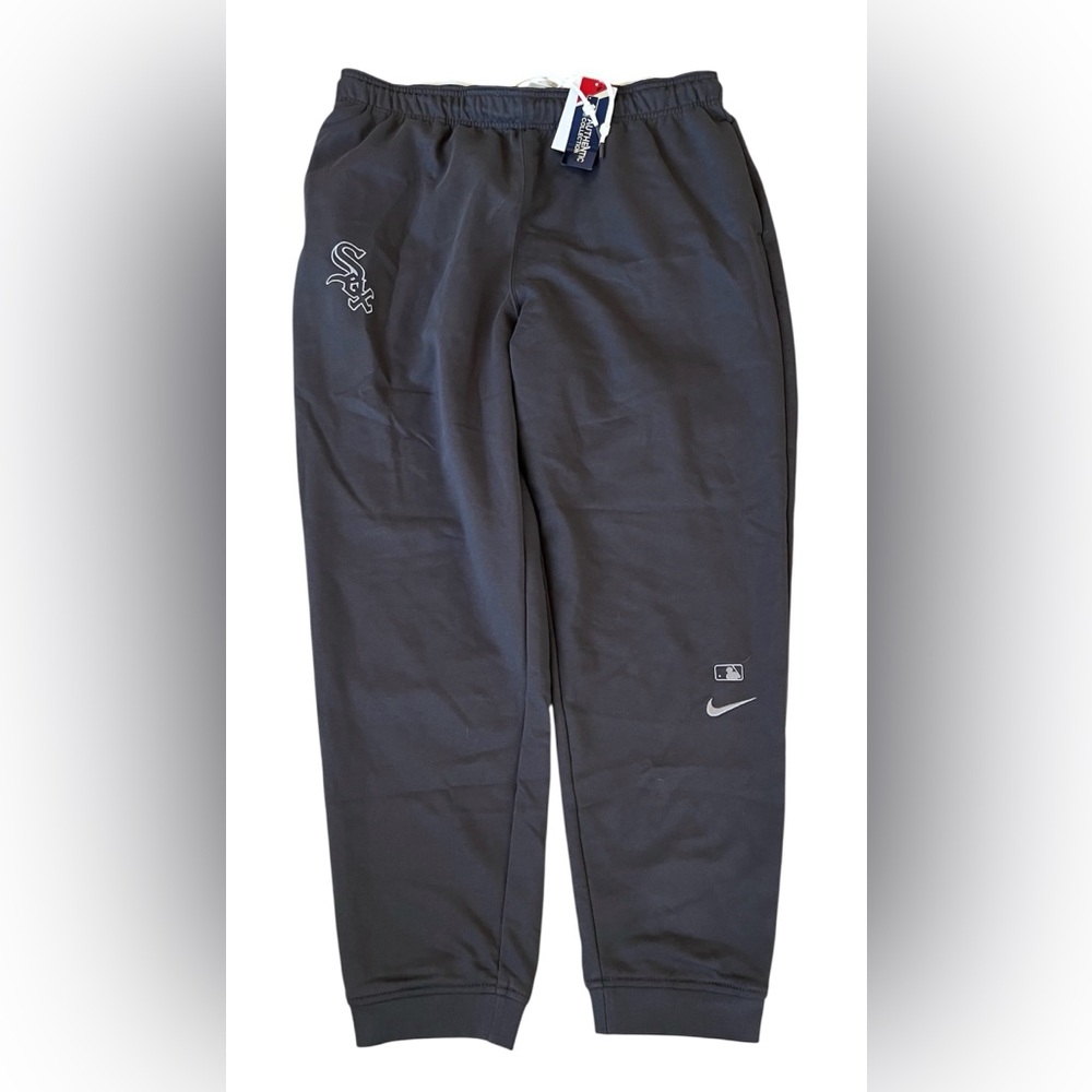 NWT Nike Dri-Fit Chicago White Sox Men’s Gray Travel Jogger Sweatpants Size XLT